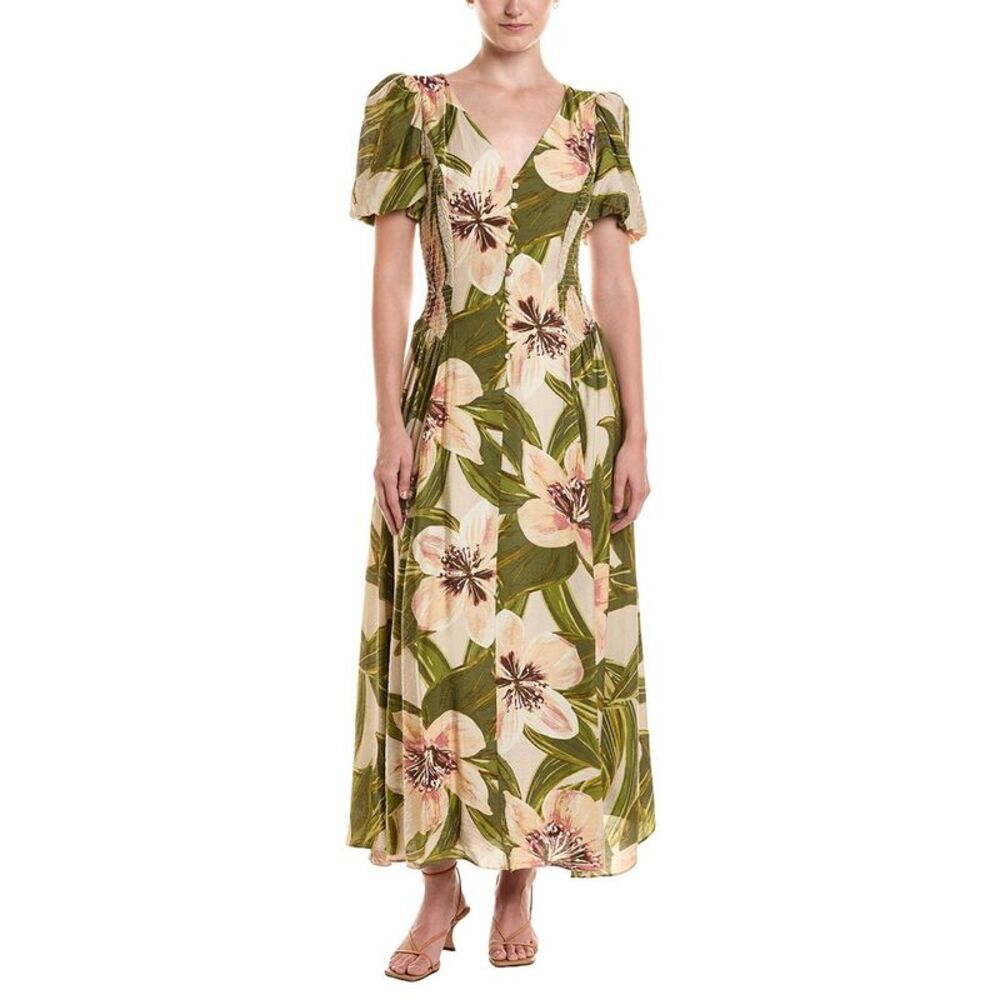 Taylor Womens  Midi Dress, Green